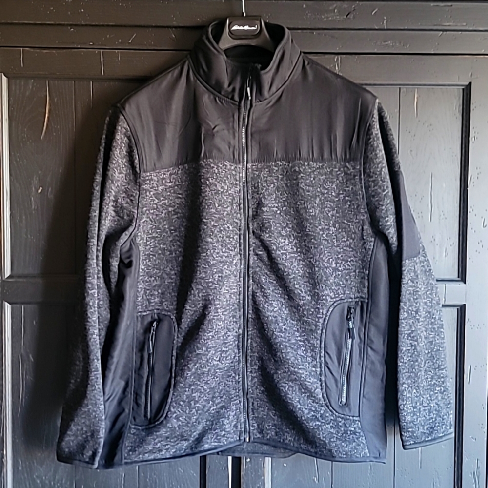 Beverly Hills Polo Club Zip Up Black Jacket XL